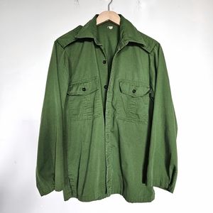 Vintage army shirt jacket